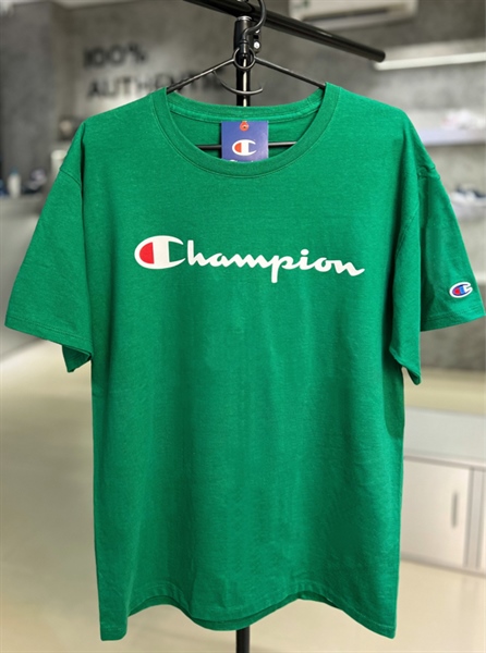 Áo Champion Kelly Green Logo in