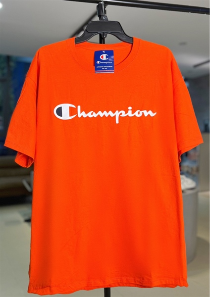Áo Champion Orange Logo in