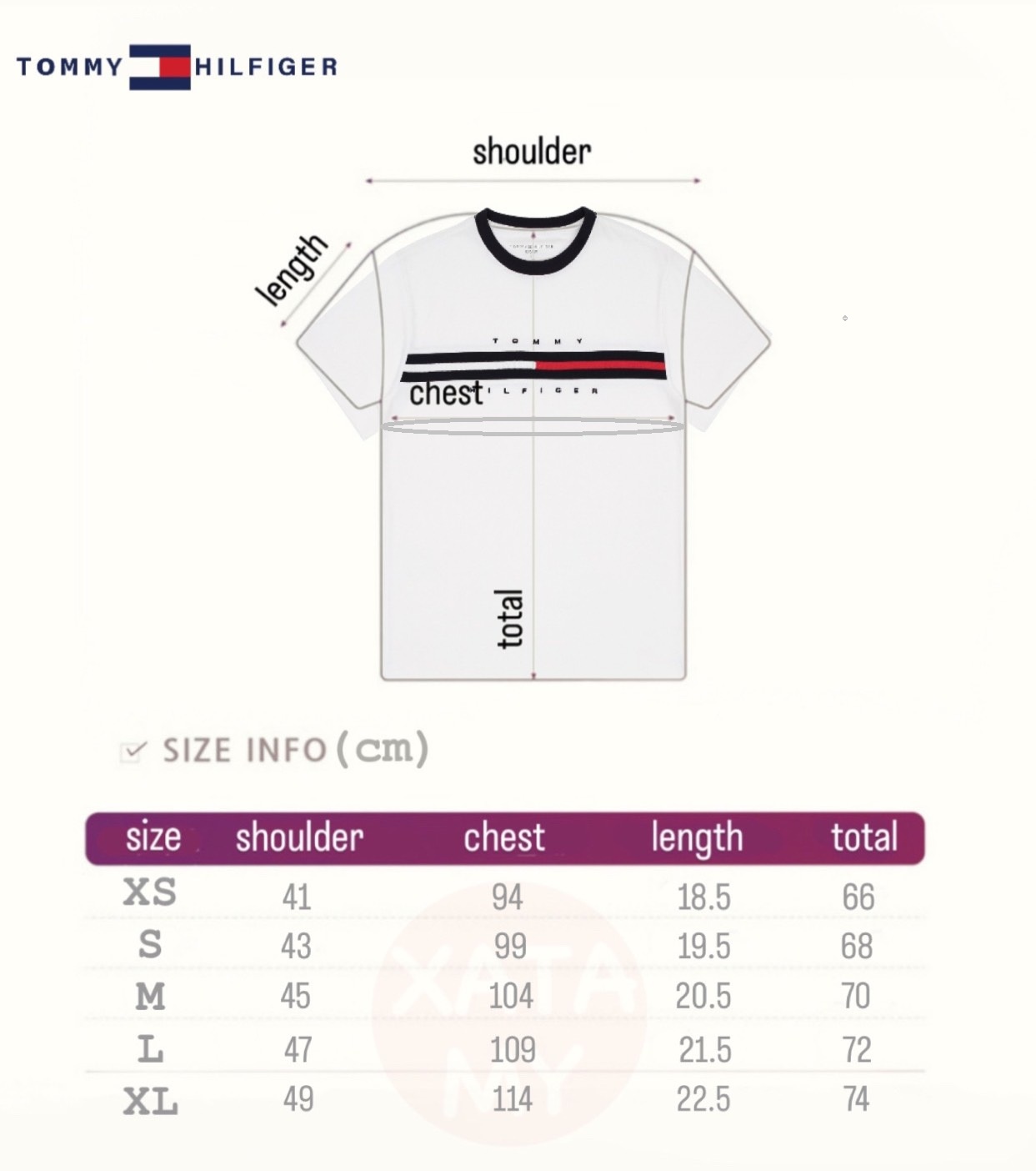 Áo Tommy Hilfiger Embroidered Flag Logo T-Shirt Black