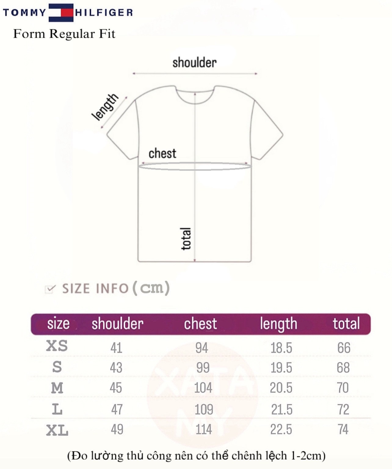 Áo Tommy Hilfiger SQUARE Logo Xanh Đen 78J8160 411