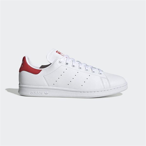 Stan Smith Trắng Gót Đỏ EF4334