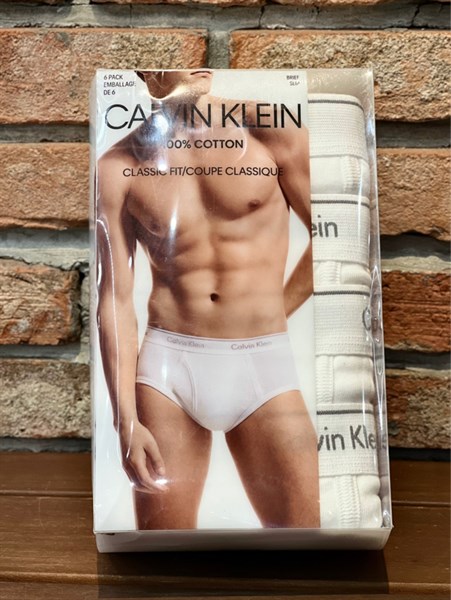 underwear Calvin Klein White 6-pack
