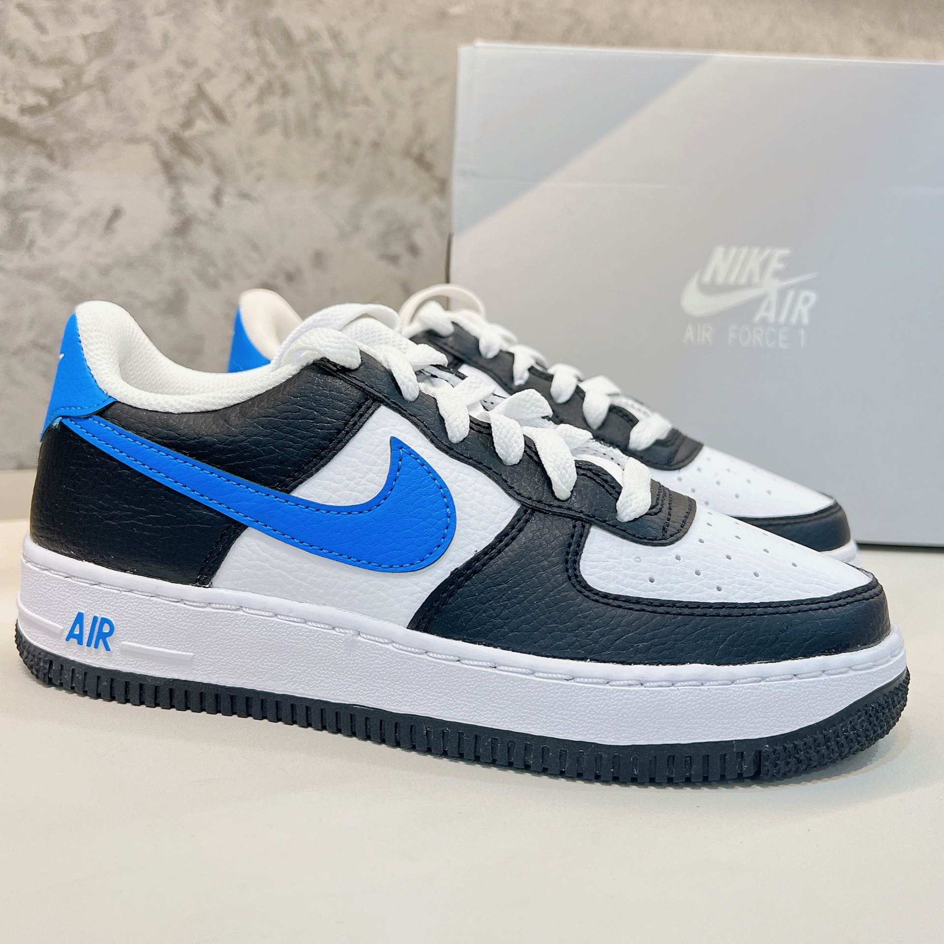 Air Force 1 Black Blue FN8008 001