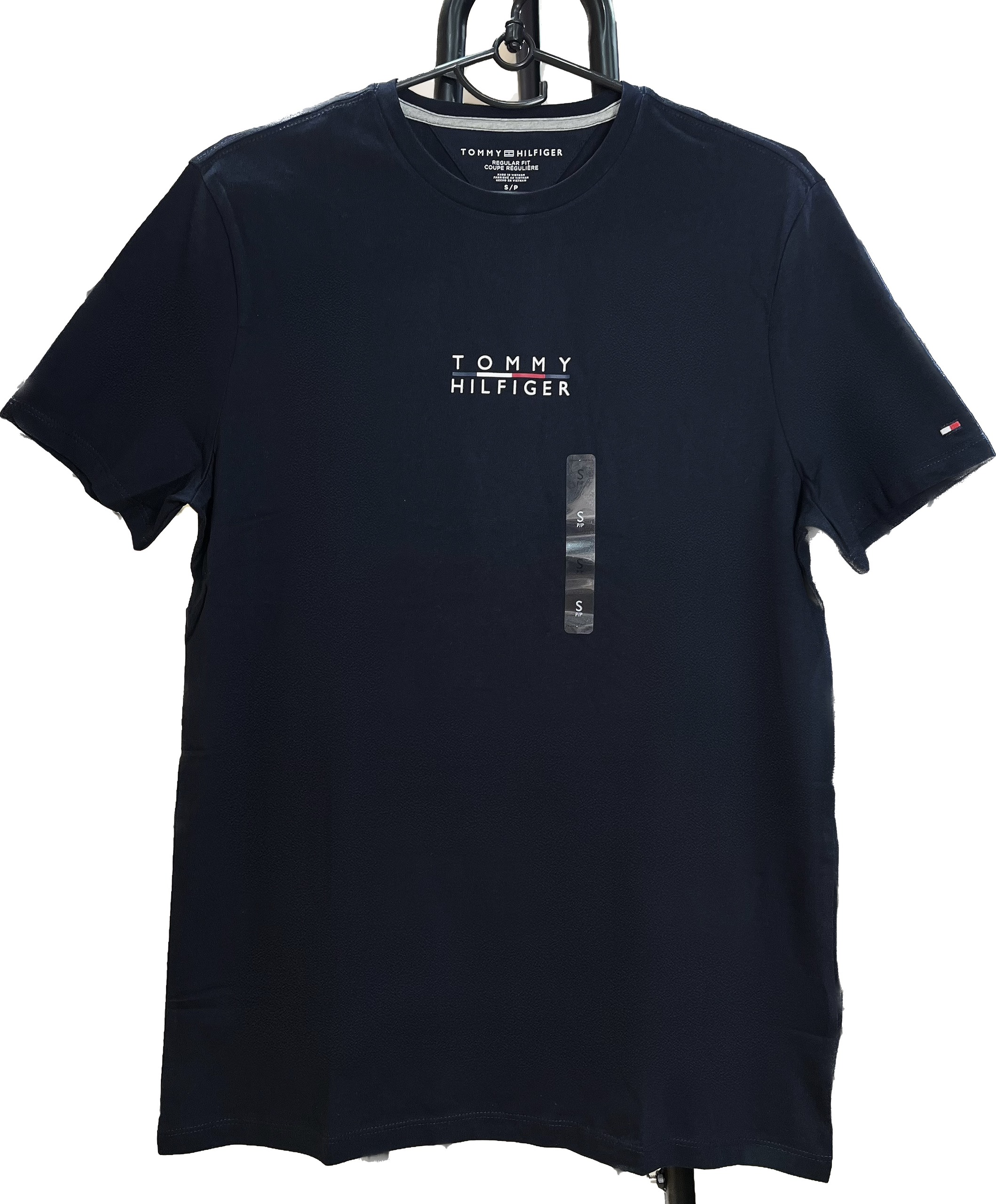 Áo Tommy Hilfiger SQUARE Logo Xanh Đen 78J8160 411