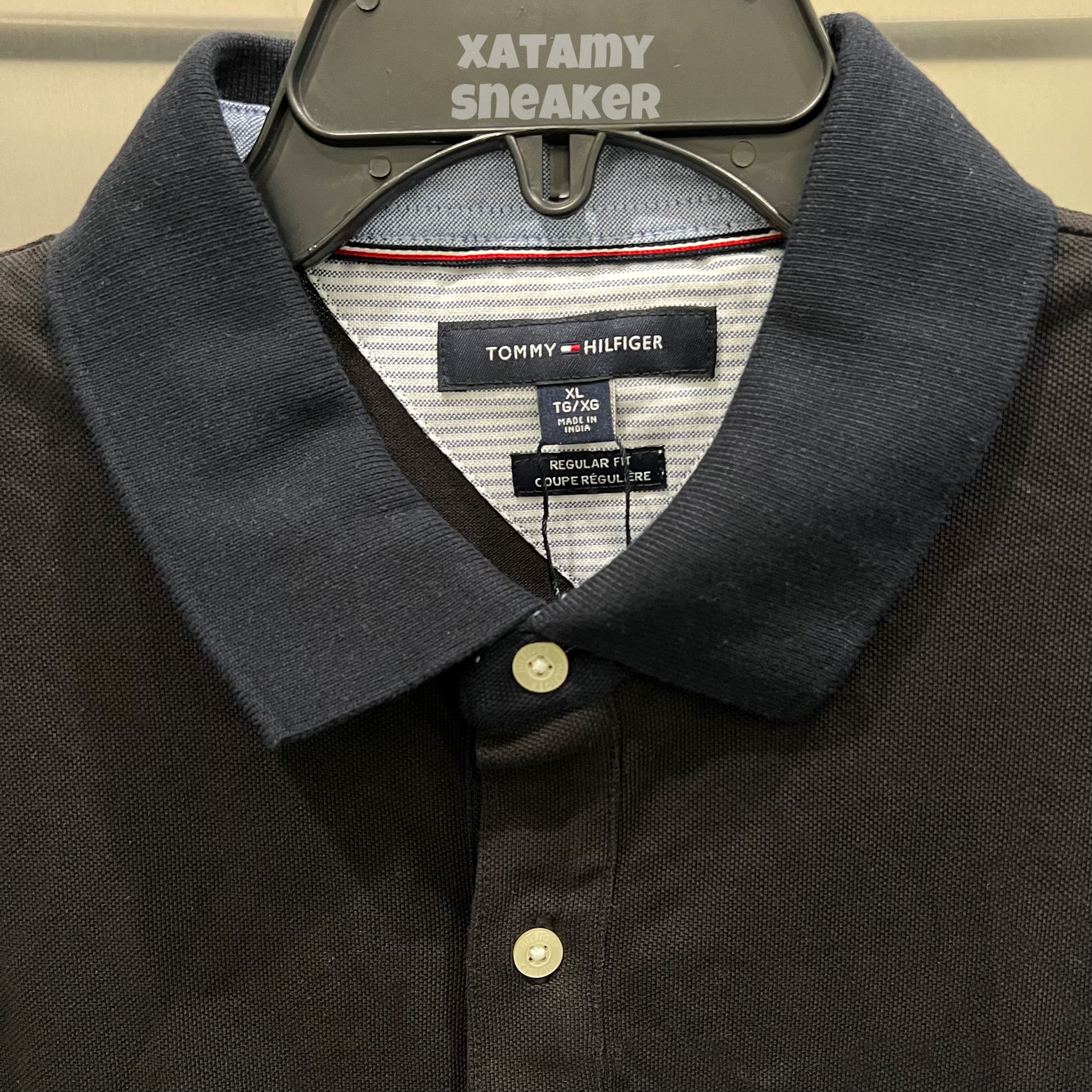 Áo Polo Tommy Hilfiger Bar Stripe Black 78J3232 003