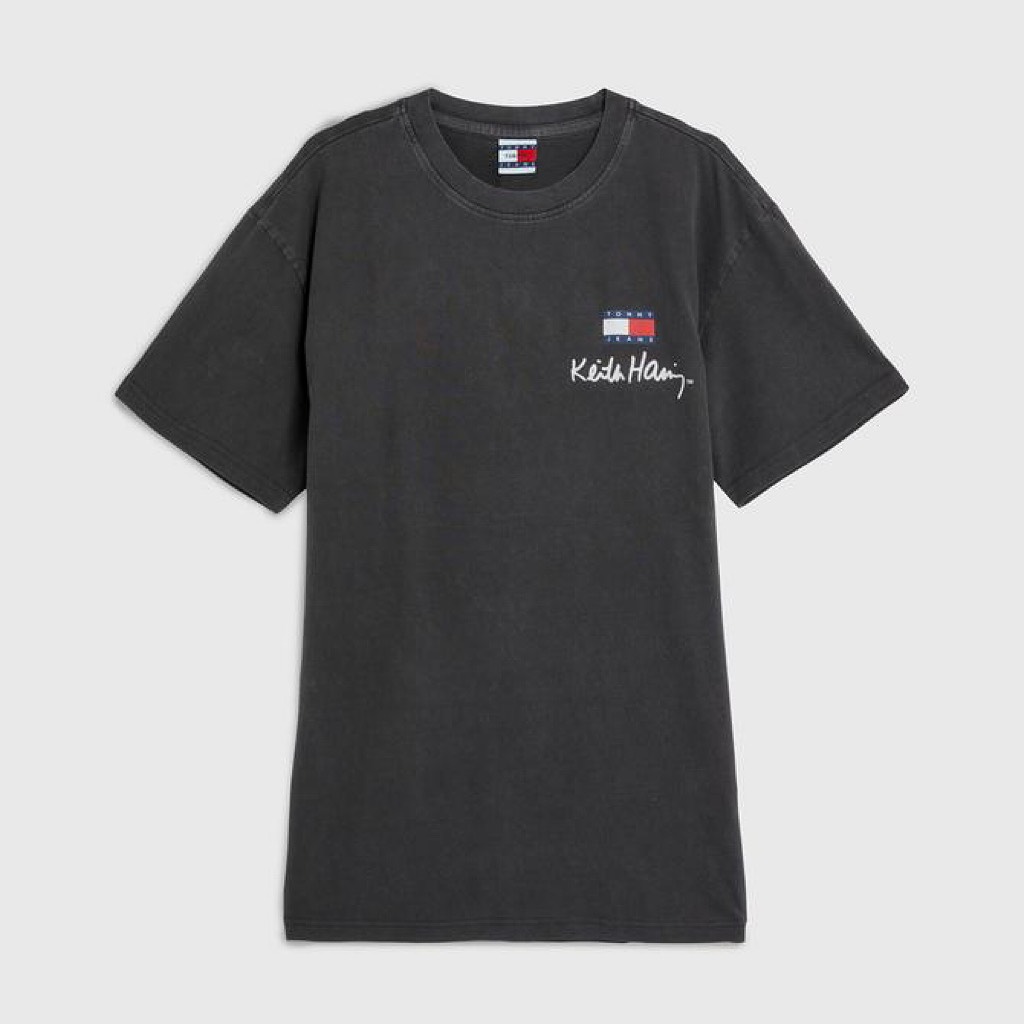 Áo Tommy X Keith Haring Dual Gender Black DM17335 001