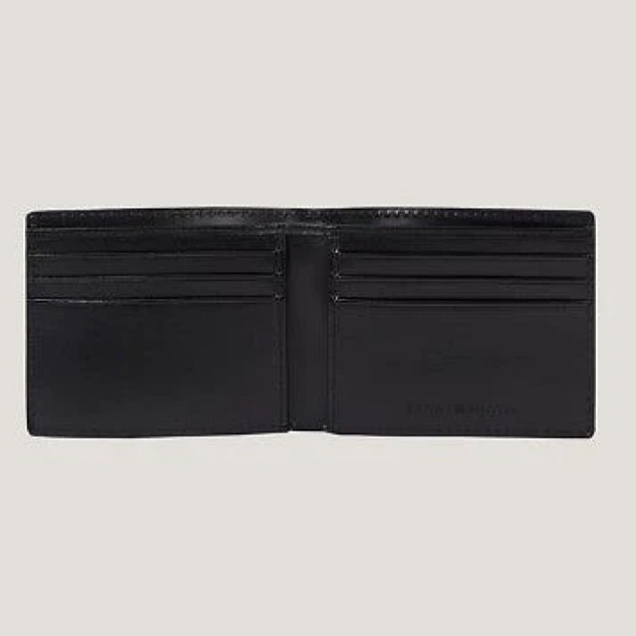 Ví Tommy Hilfiger Mono Leather Mini CC Wallet AM11593 001