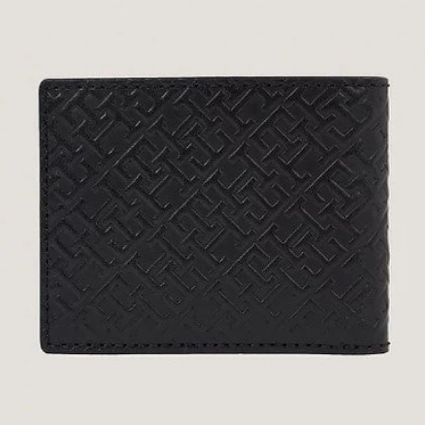 Ví Tommy Hilfiger Mono Leather Mini CC Wallet AM11593 001