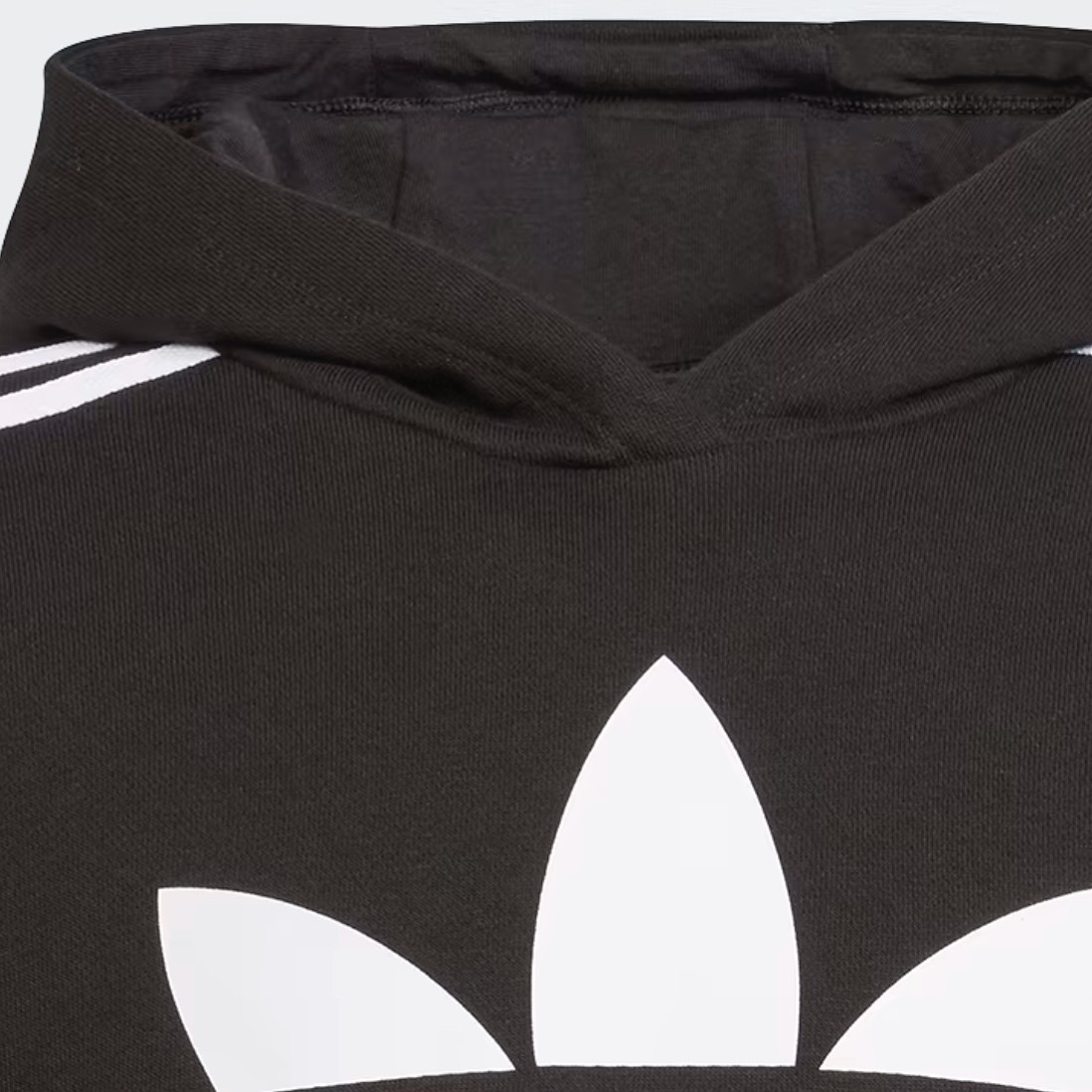 Áo adidas Adicolor Cropped Hoodie Black H32337