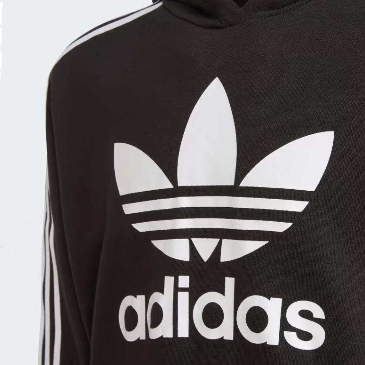 Áo adidas Adicolor Cropped Hoodie Black H32337