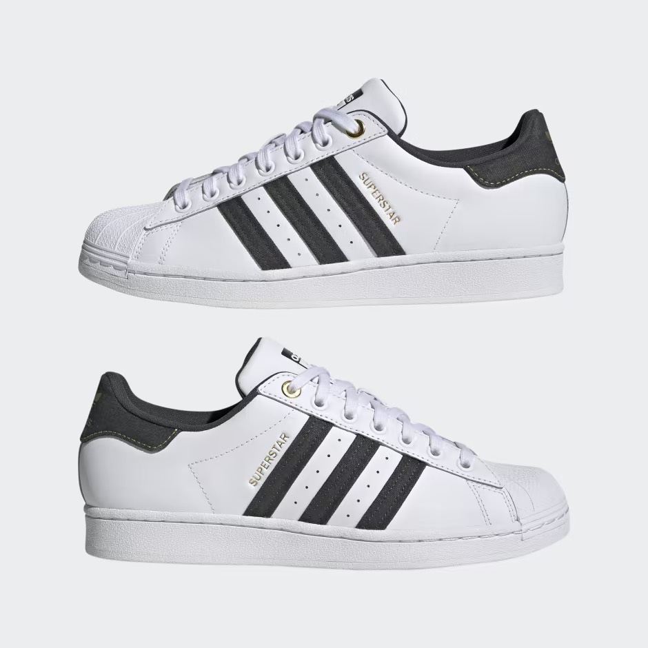 Superstar Denim White Carbon Gold ID1712