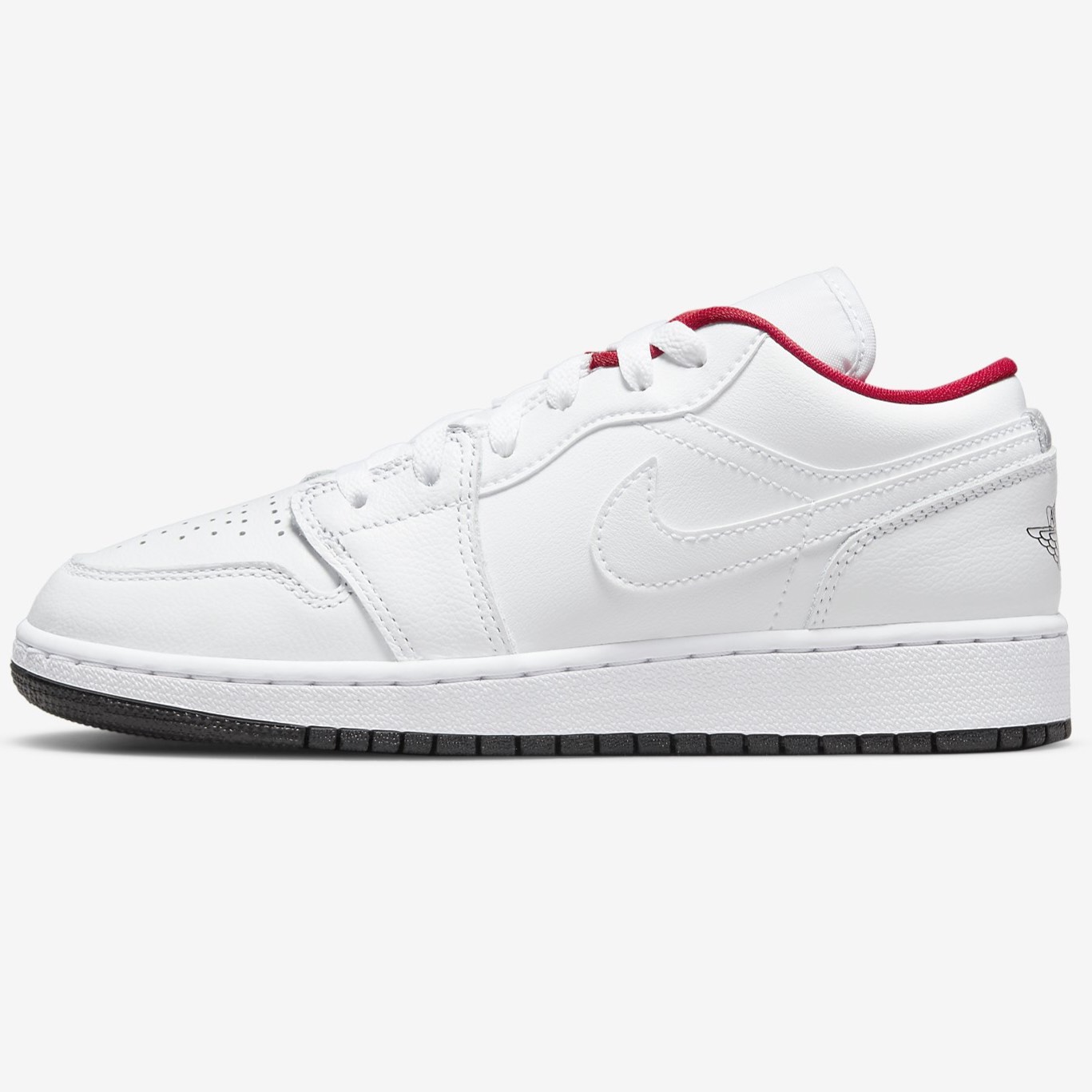 Jordan 1 LOW White Gym Red 553560 164