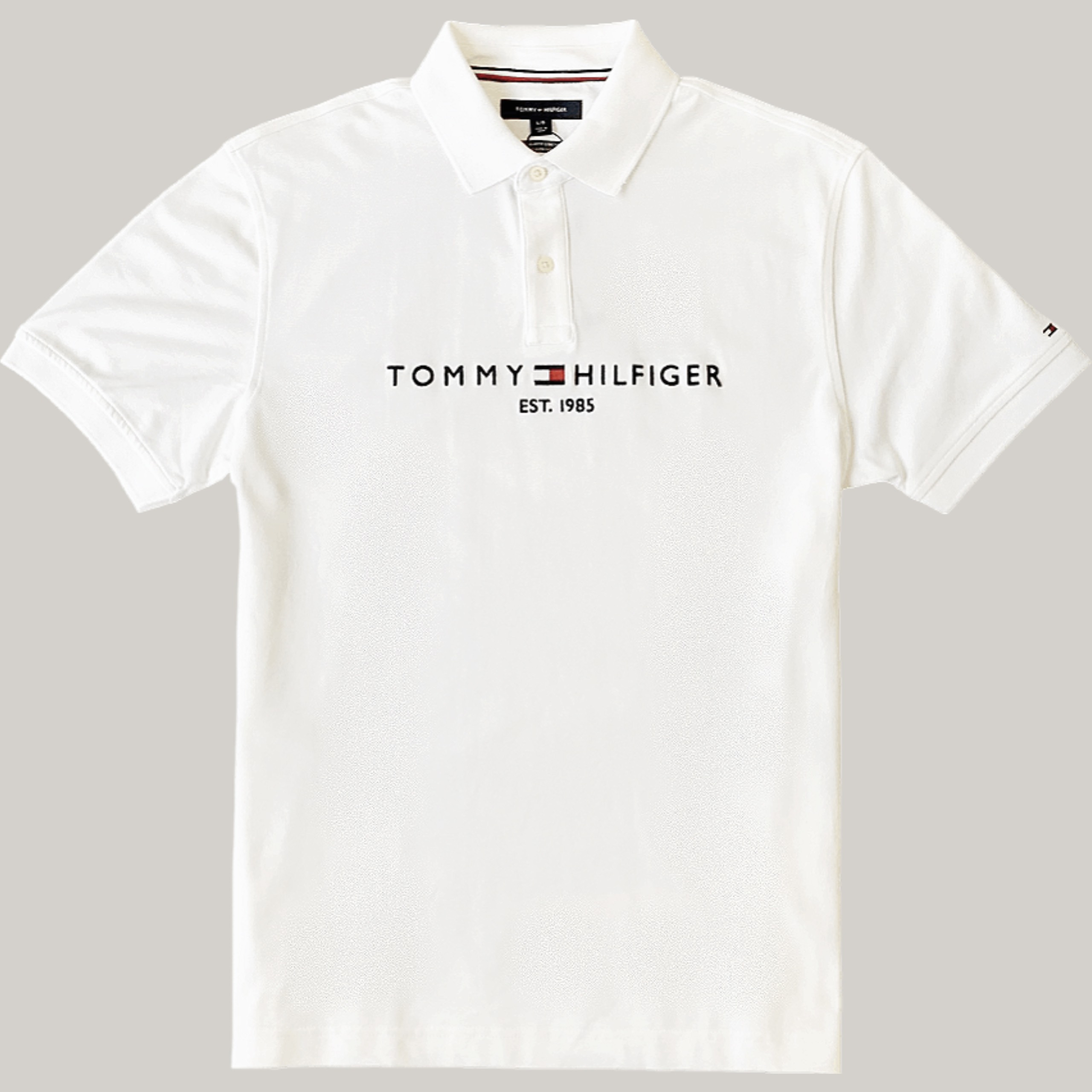 Áo Polo Tommy Hilfiger Logo White 78J6983 100