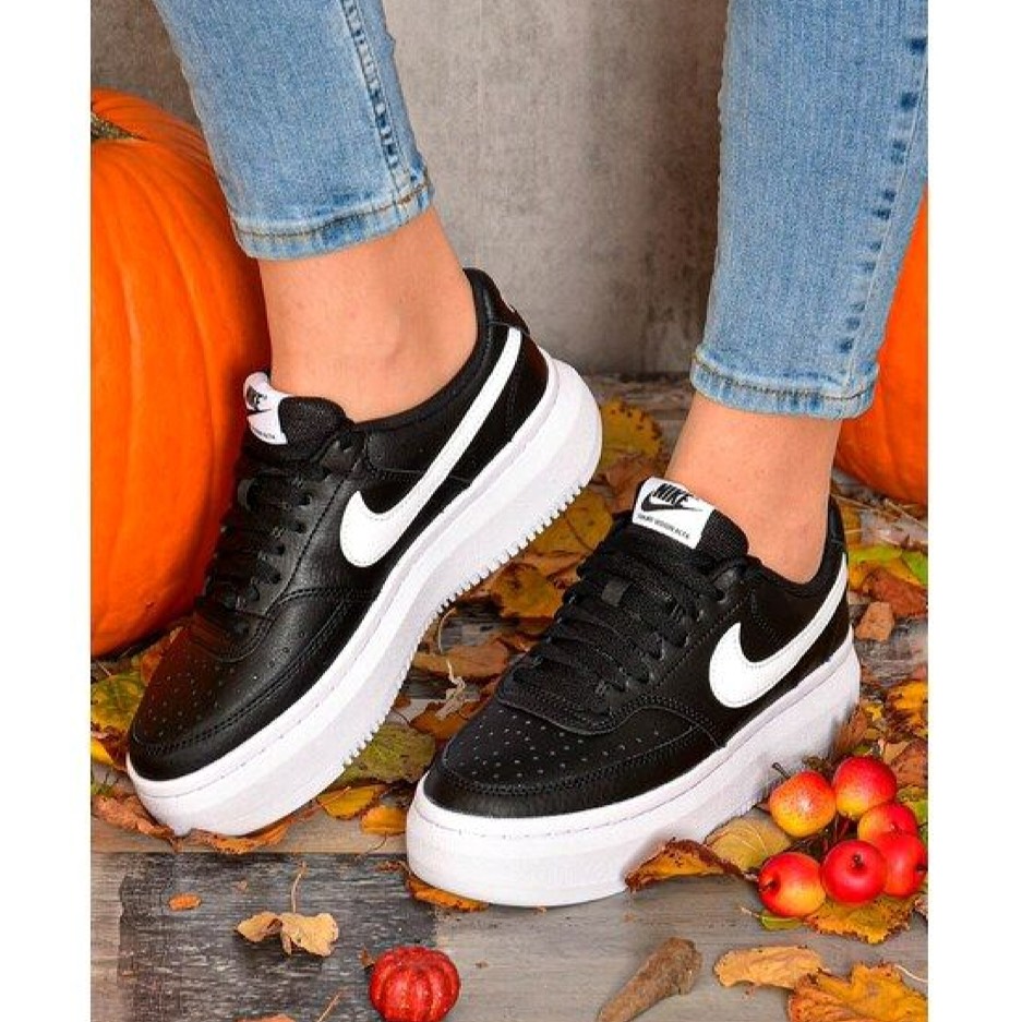 Nike Court Vision Alta Black White DM0113 002