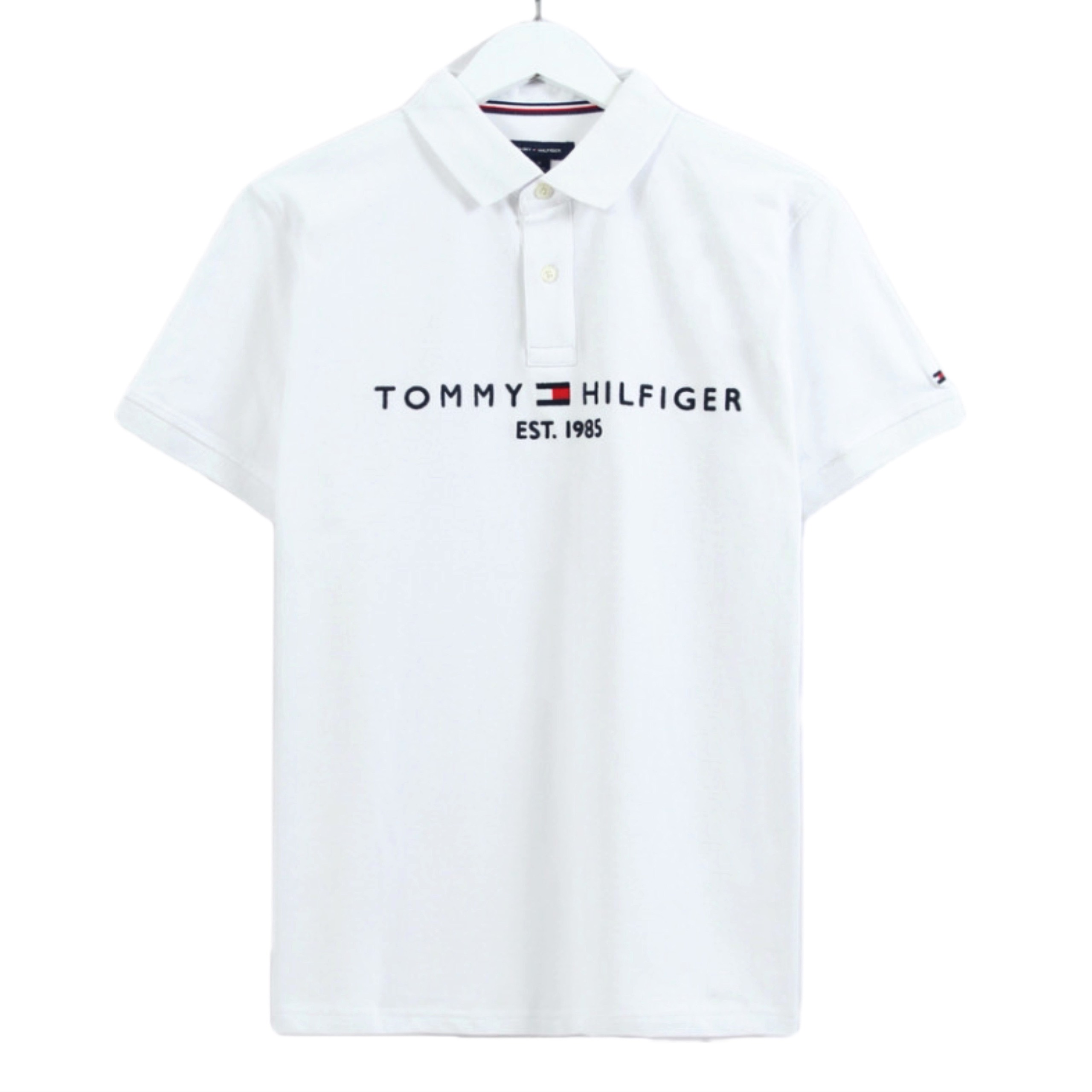 Áo Polo Tommy Hilfiger Logo White 78J6983 100
