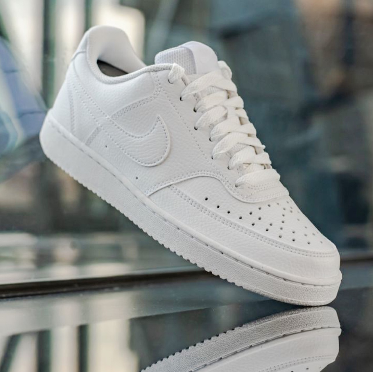 Nike Court Vision Low "Next Nature" All White DH3158 100