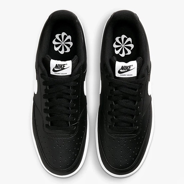 Court Vision Low "Next Nature" Black White DH2987 001