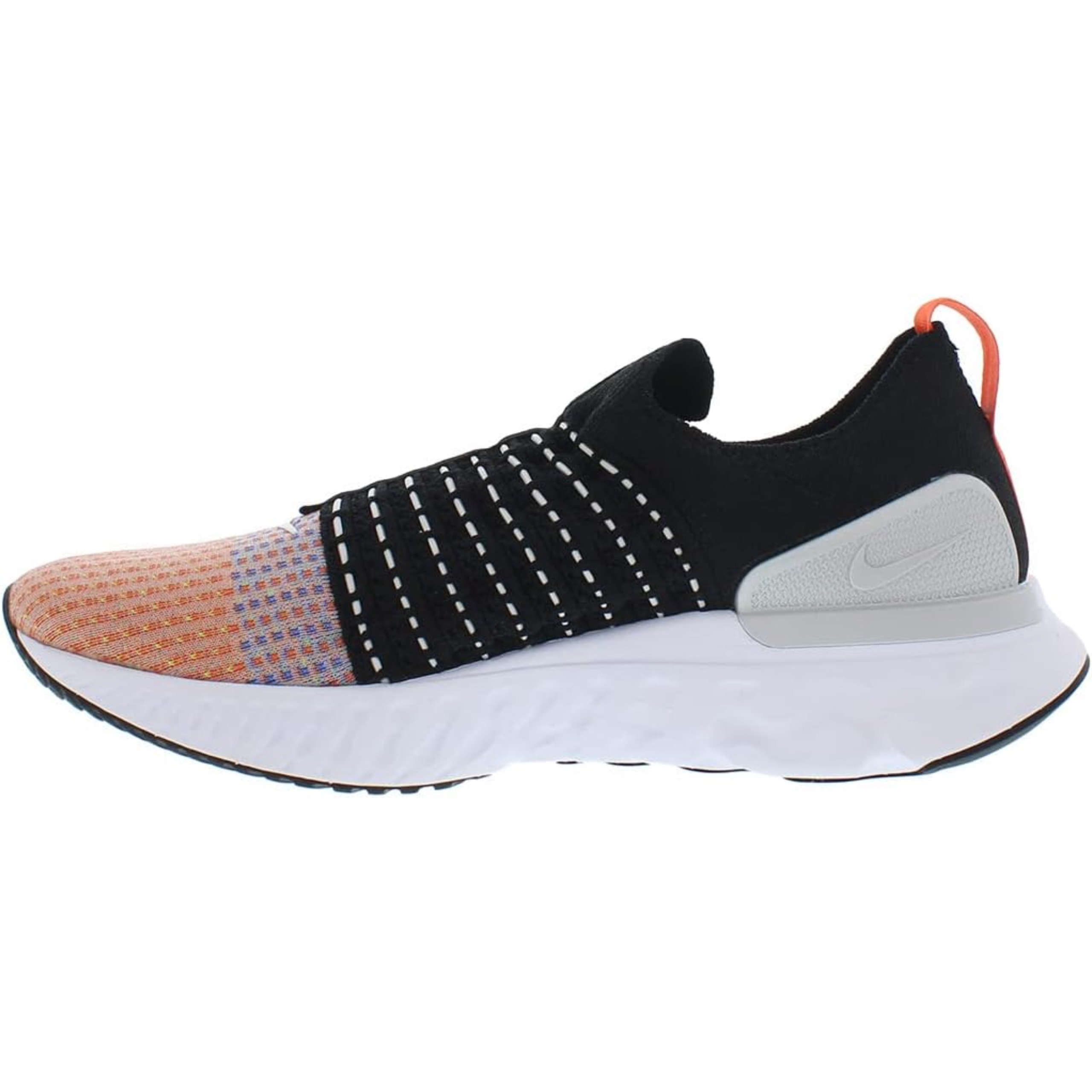 React Phantom Run Flyknit2 Black Team Orange DQ7647 001
