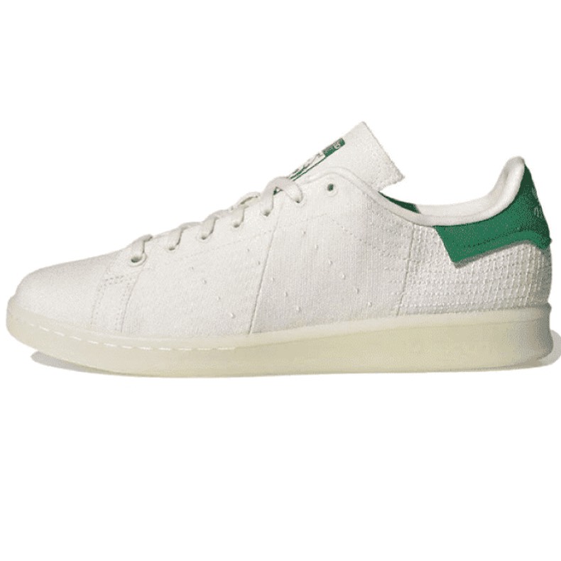 Stan Smith Primeblue trắng gót XANH LÁ FX5599