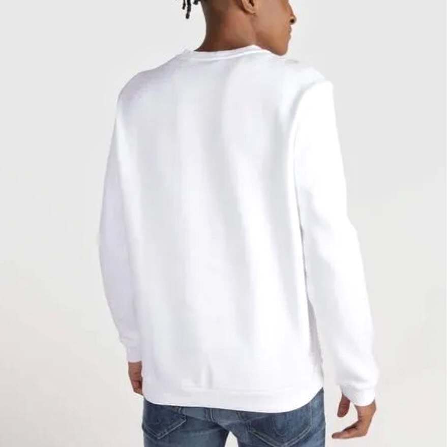 Áo Calvin Klein Sweatshirts Monogram Logo White 40GC200 103