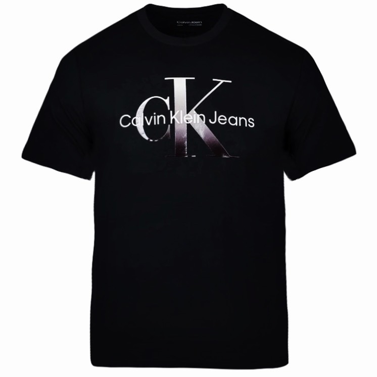 Áo Calvin Klein Gradient Monogram Black SP40581489 40KC837001