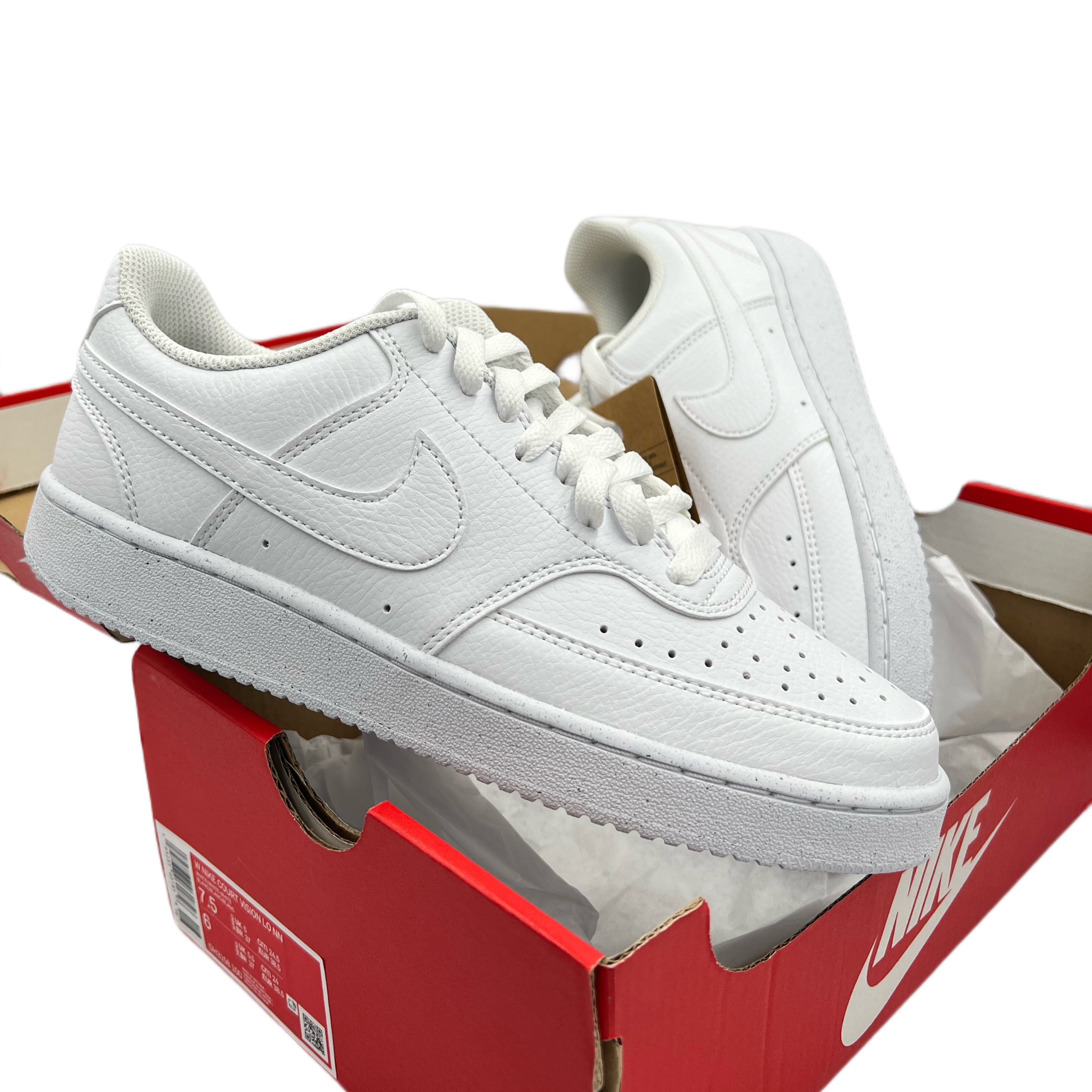 Court Vision Low "Next Nature" All White DH3158 100