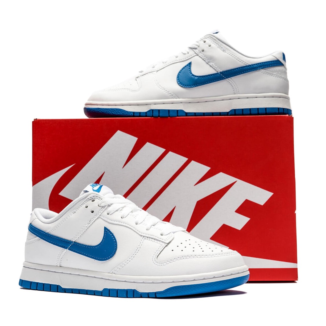 Dunk Low Retro White Hyper Royal DV0831 104