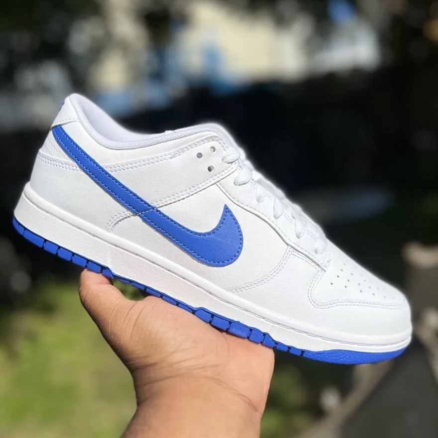 Dunk Low Retro White Hyper Royal DV0831 104