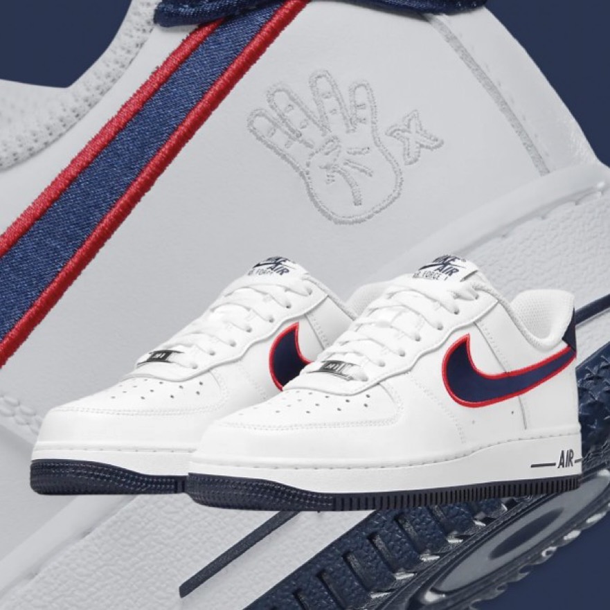 Nike Air Force 1 Houston Comets White FJ0710 100
