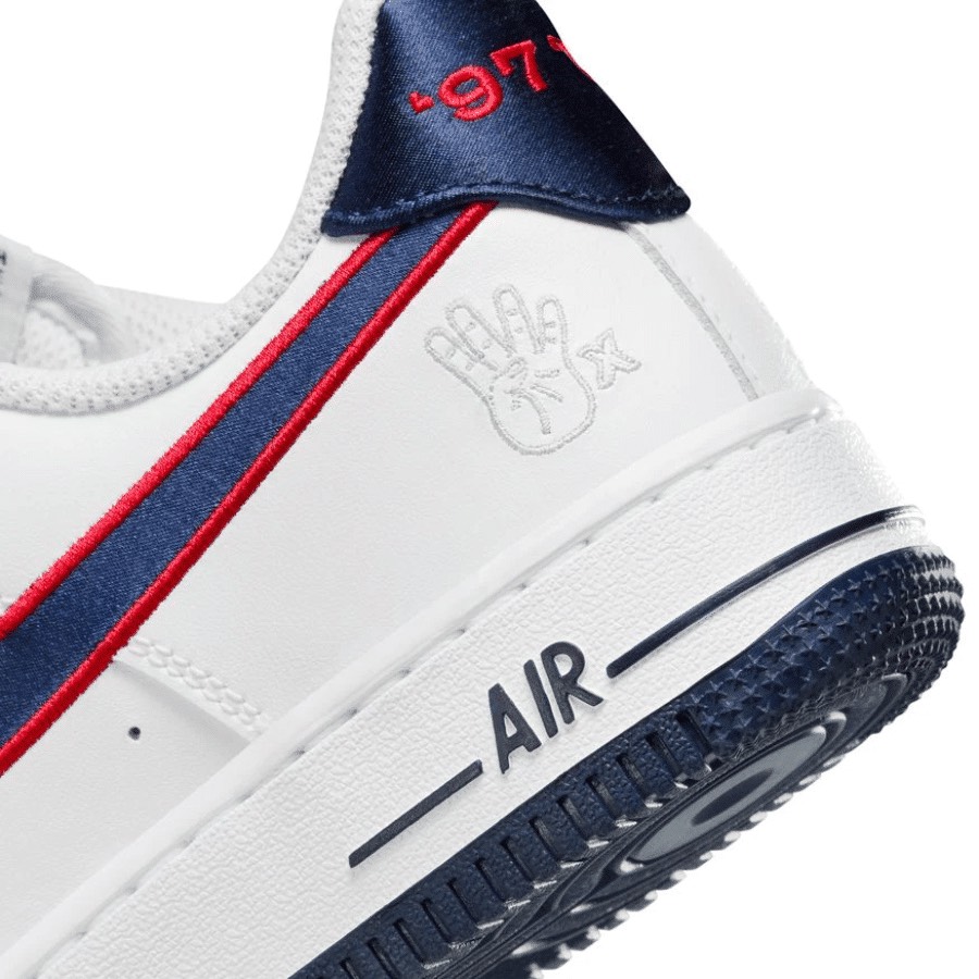 Nike Air Force 1 Houston Comets White FJ0710 100
