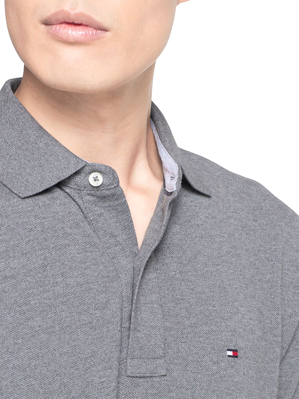 Áo Polo Tommy Hilfiger Classic Fit Essential Solid Polo Grey 3519689 043