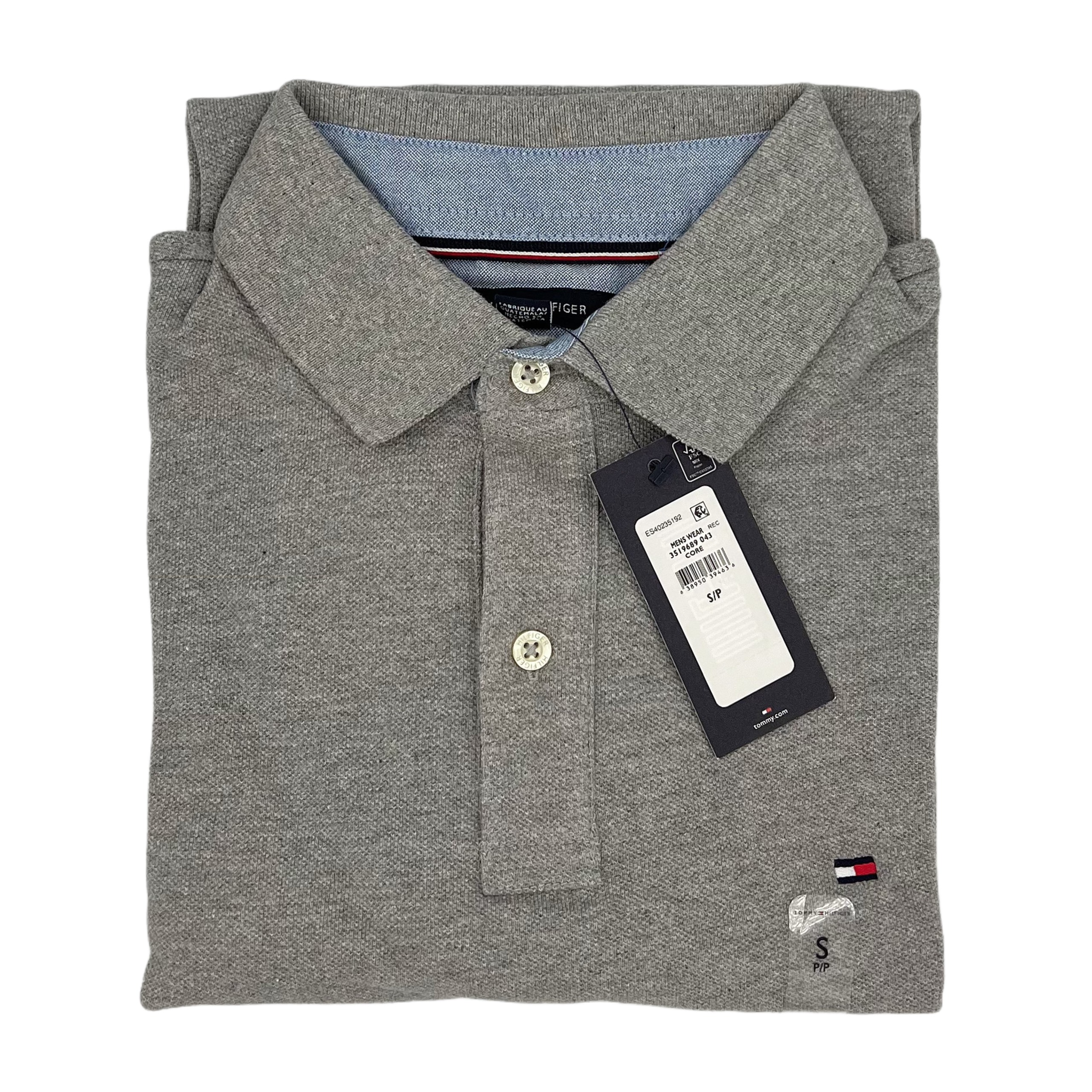 Áo Polo Tommy Hilfiger Classic Fit Essential Solid Polo Grey 3519689 043