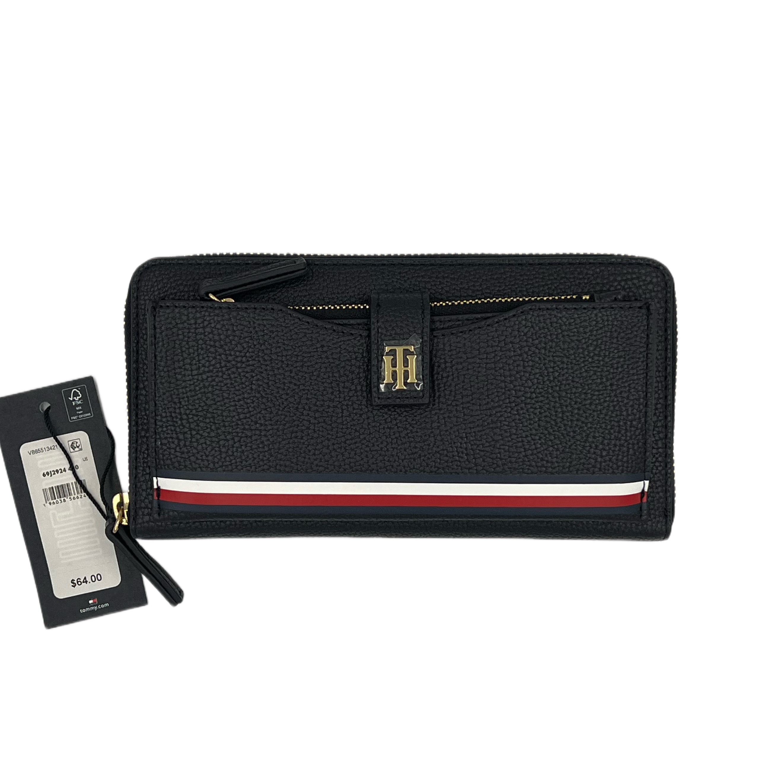 Ví Tommy Hilfiger Two In One Wallet Navy 69J2924 410