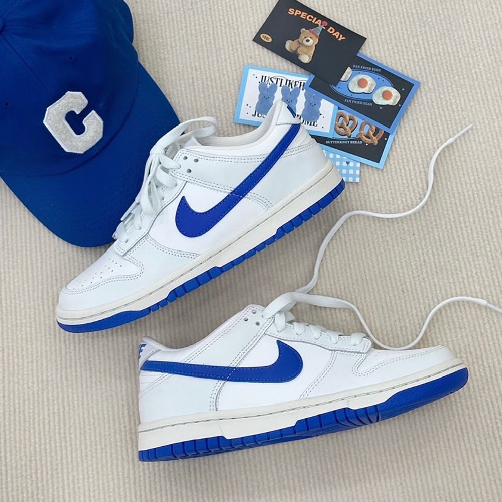 Dunk Low Summit White Hyper Royal DH9765 105