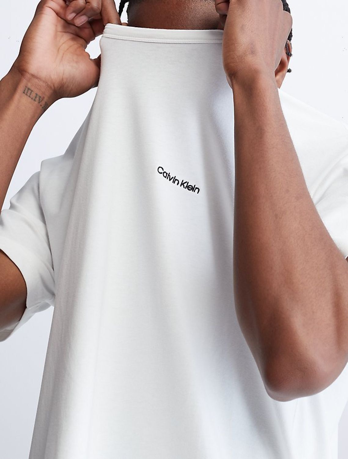 Áo Calvin Klein Modern Cotton Lounge Crewneck White NM2298 110