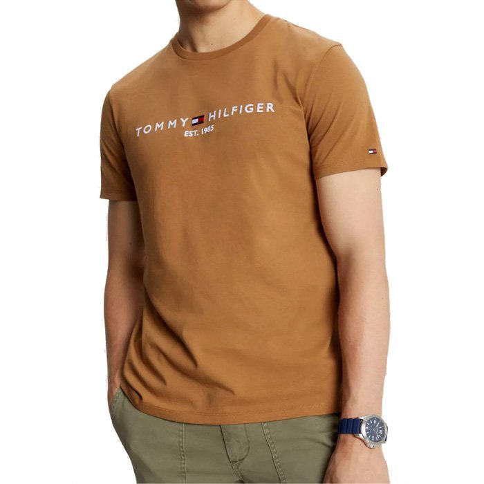 Áo Tommy Hilfiger Logo Brown 78J6318 211