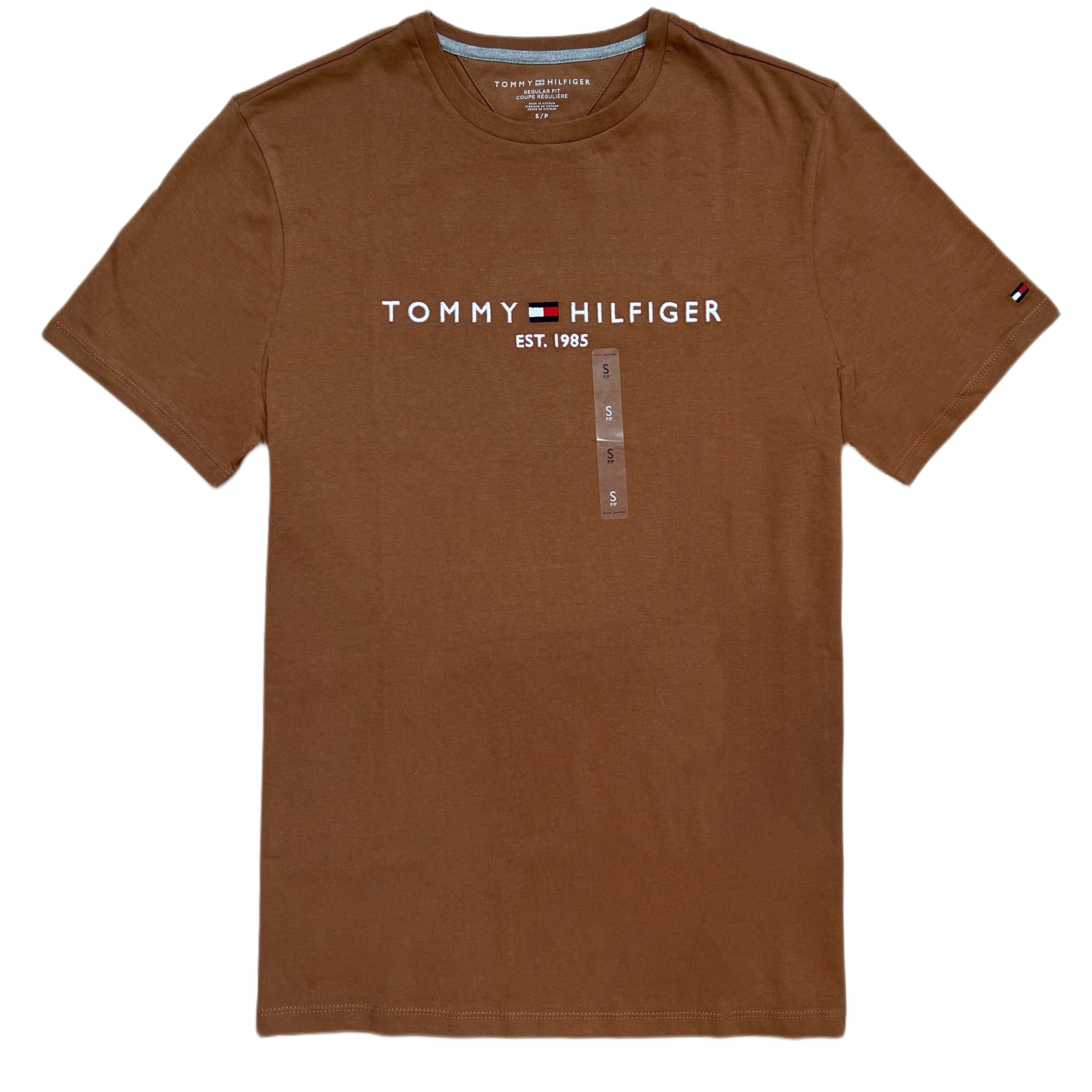 Áo Tommy Hilfiger Logo Brown 78J6318 211