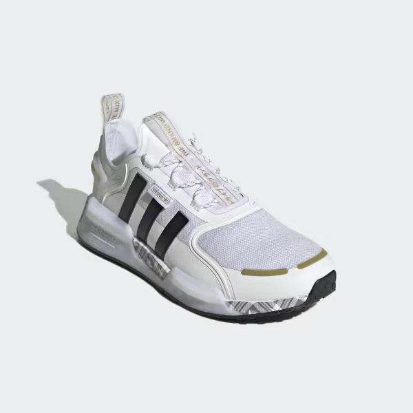 NMD V3 White Gold Plaid ID6712