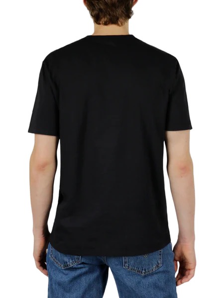 Áo Calvin Klein Matte Metallic Monogram Black 40JM829 001