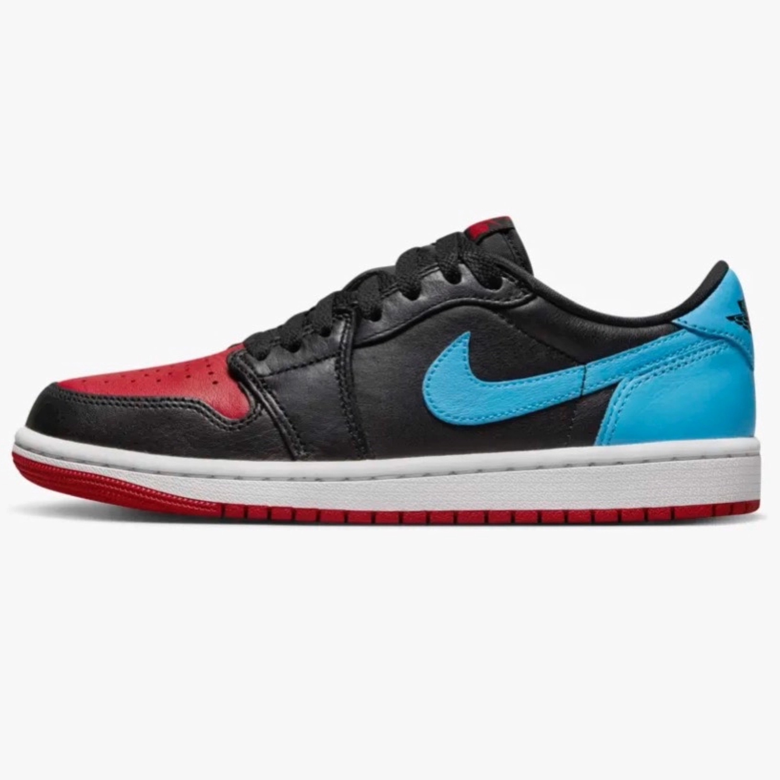 Jordan 1 Retro Low Black Blue Red CZ0775 046