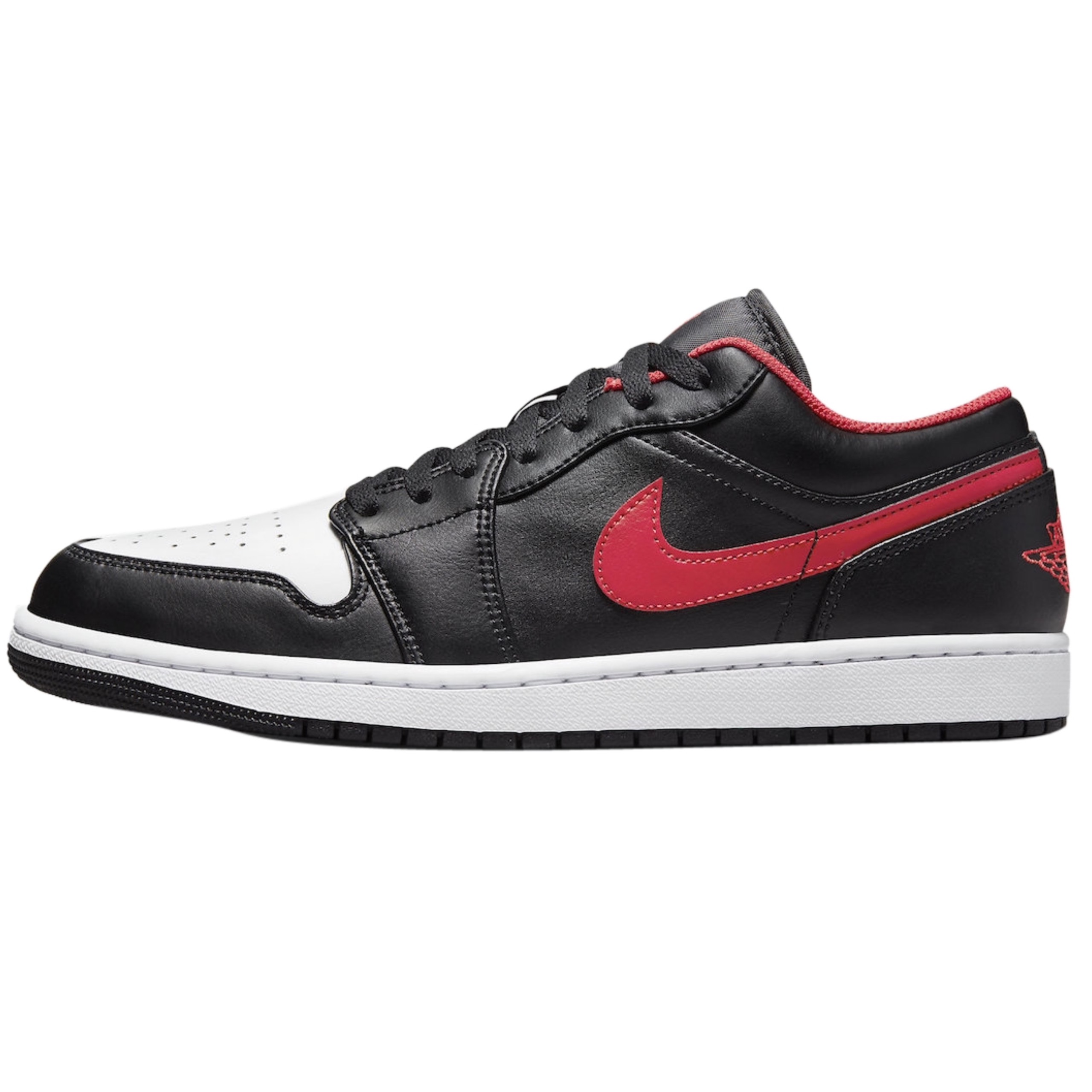 Jordan 1 LOW Black Fire Red 553558 063