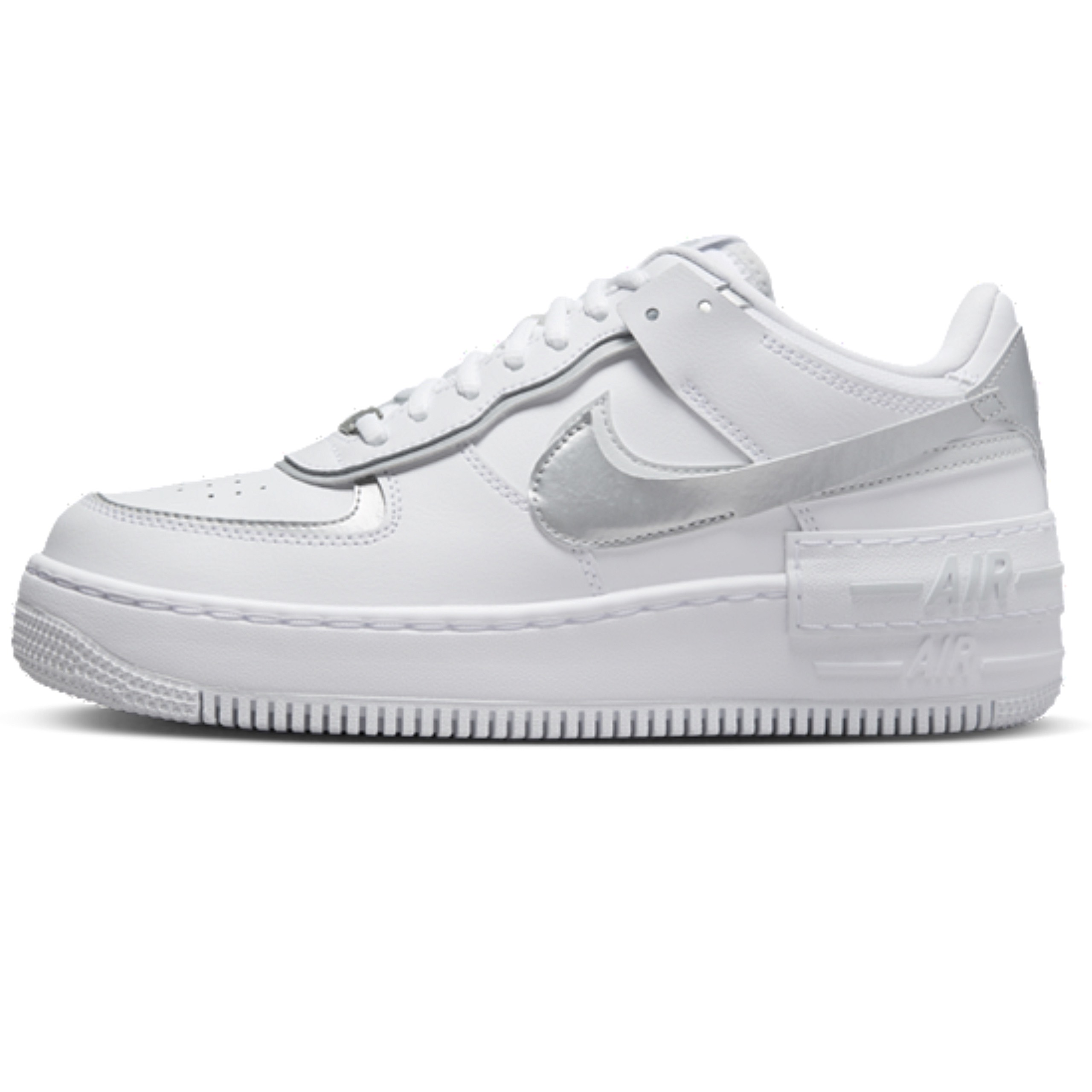 Air Force 1 Shadow White Metallic Silver CI0919 119