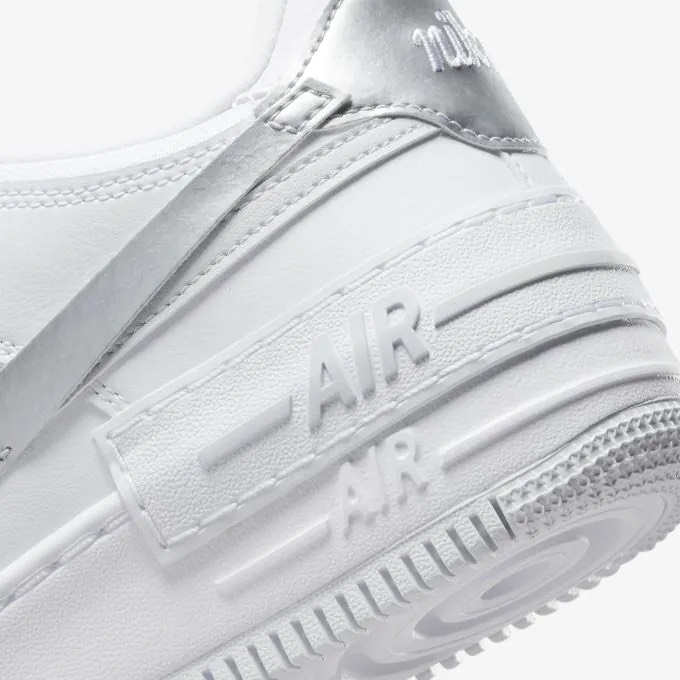 Air Force 1 Shadow White Metallic Silver CI0919 119