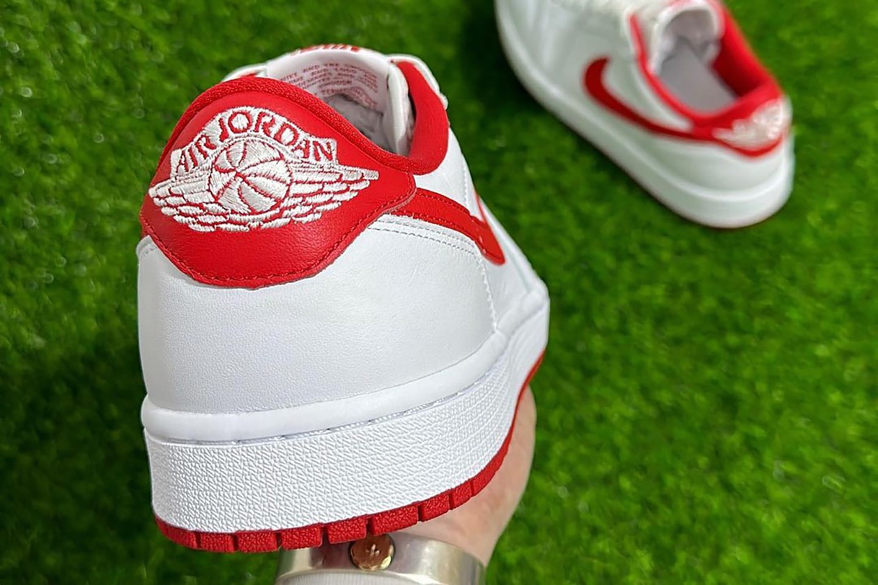 Jordan 1 Retro Low OG White University Red CZ0790 161