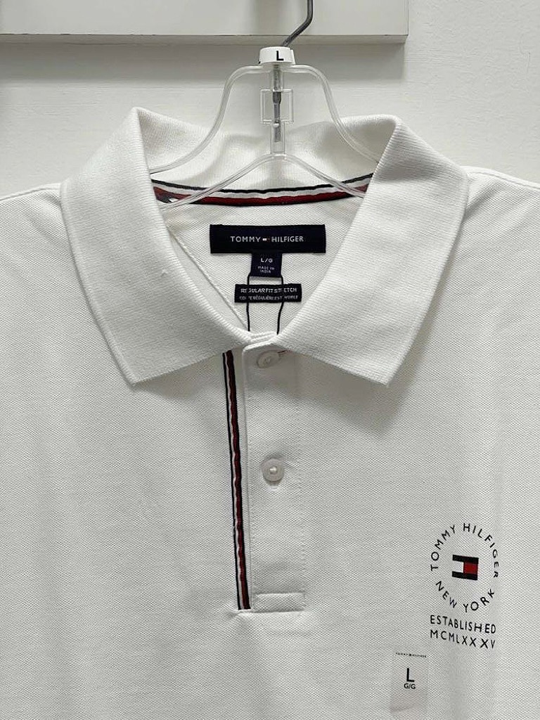 Áo Polo Tommy Hilfiger New York Established White 78J9453 100