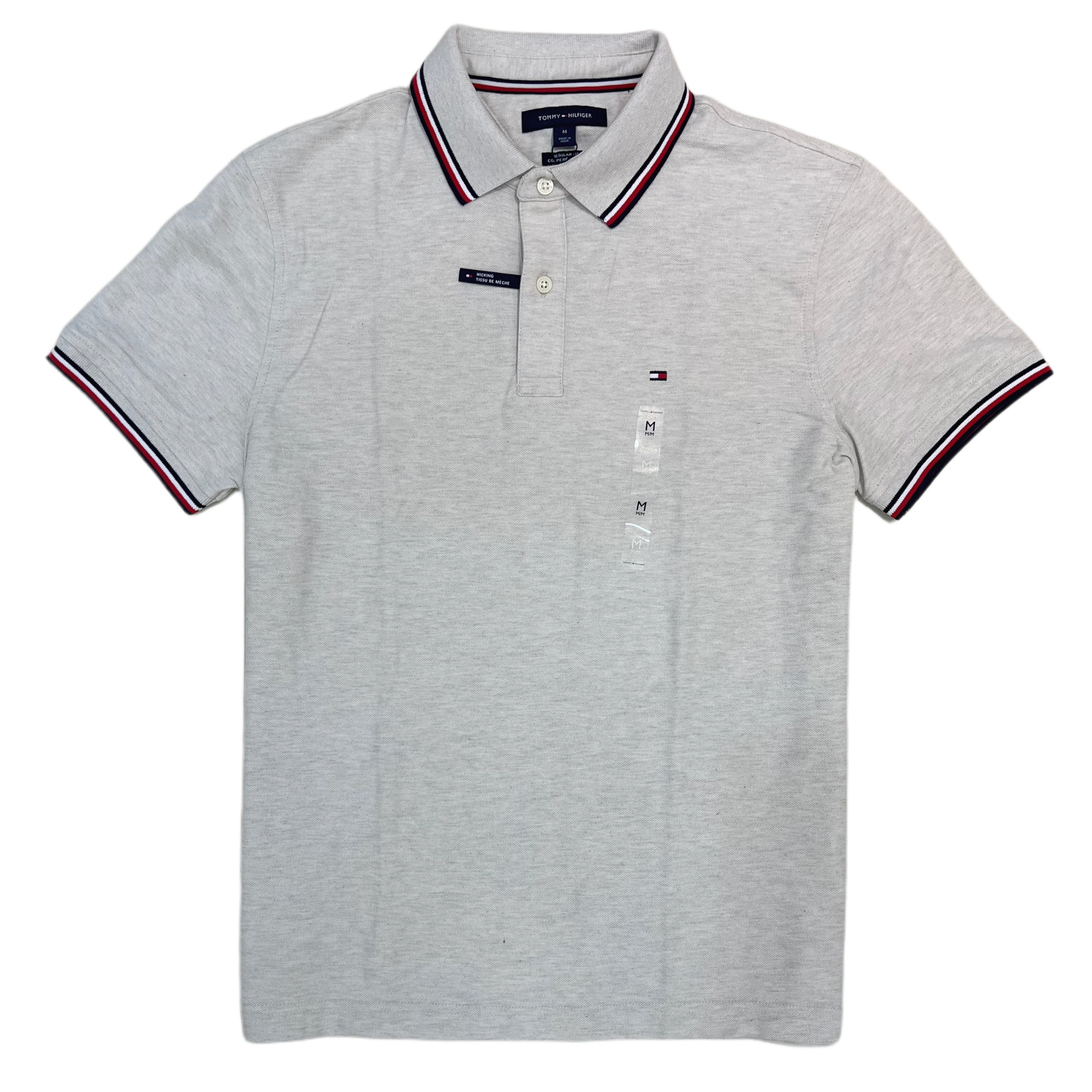 Áo Polo Tommy Hilfiger Winston Sold Wicking Grey 78J2653 280