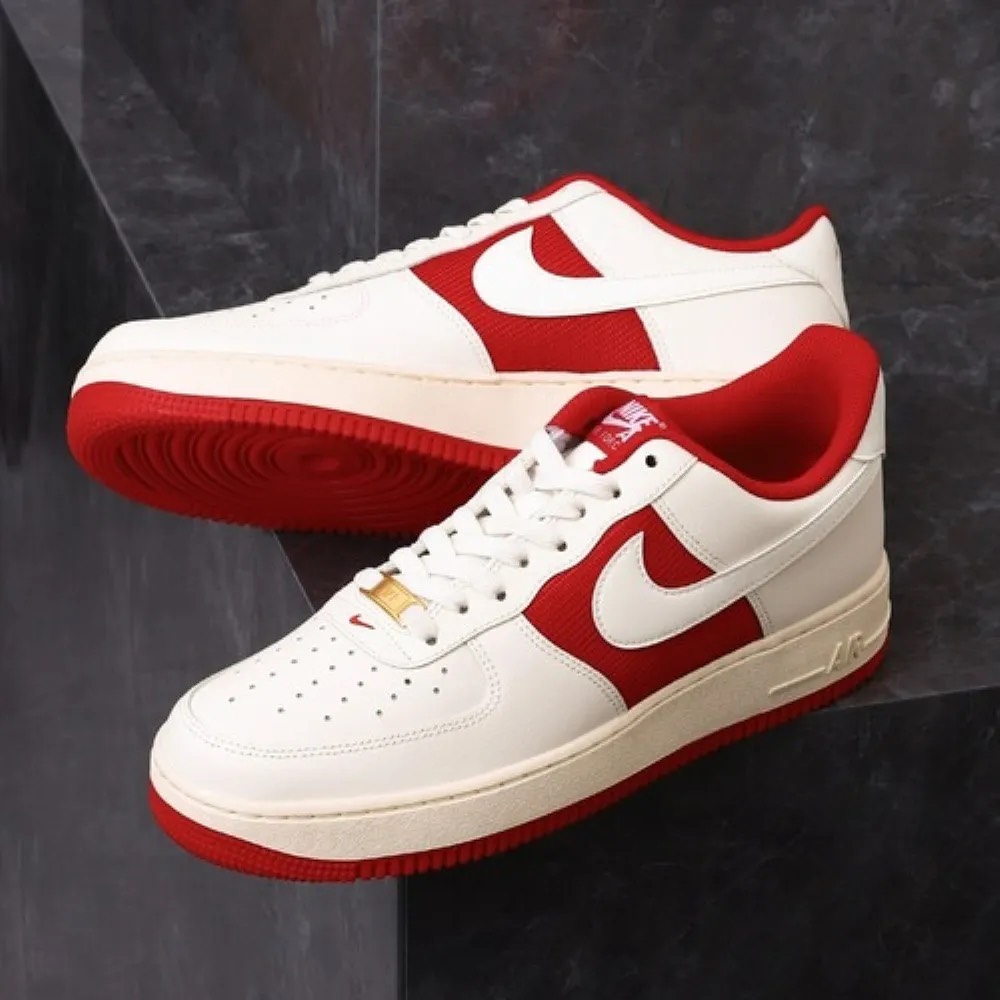 Nike Air Force 1 Low ‘Athletic Department’ White Red FN7439 133