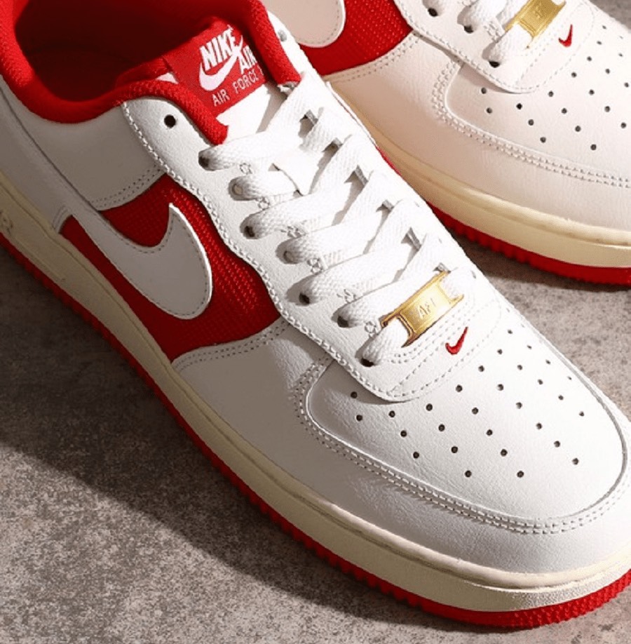 Nike Air Force 1 Low ‘Athletic Department’ White Red FN7439 133
