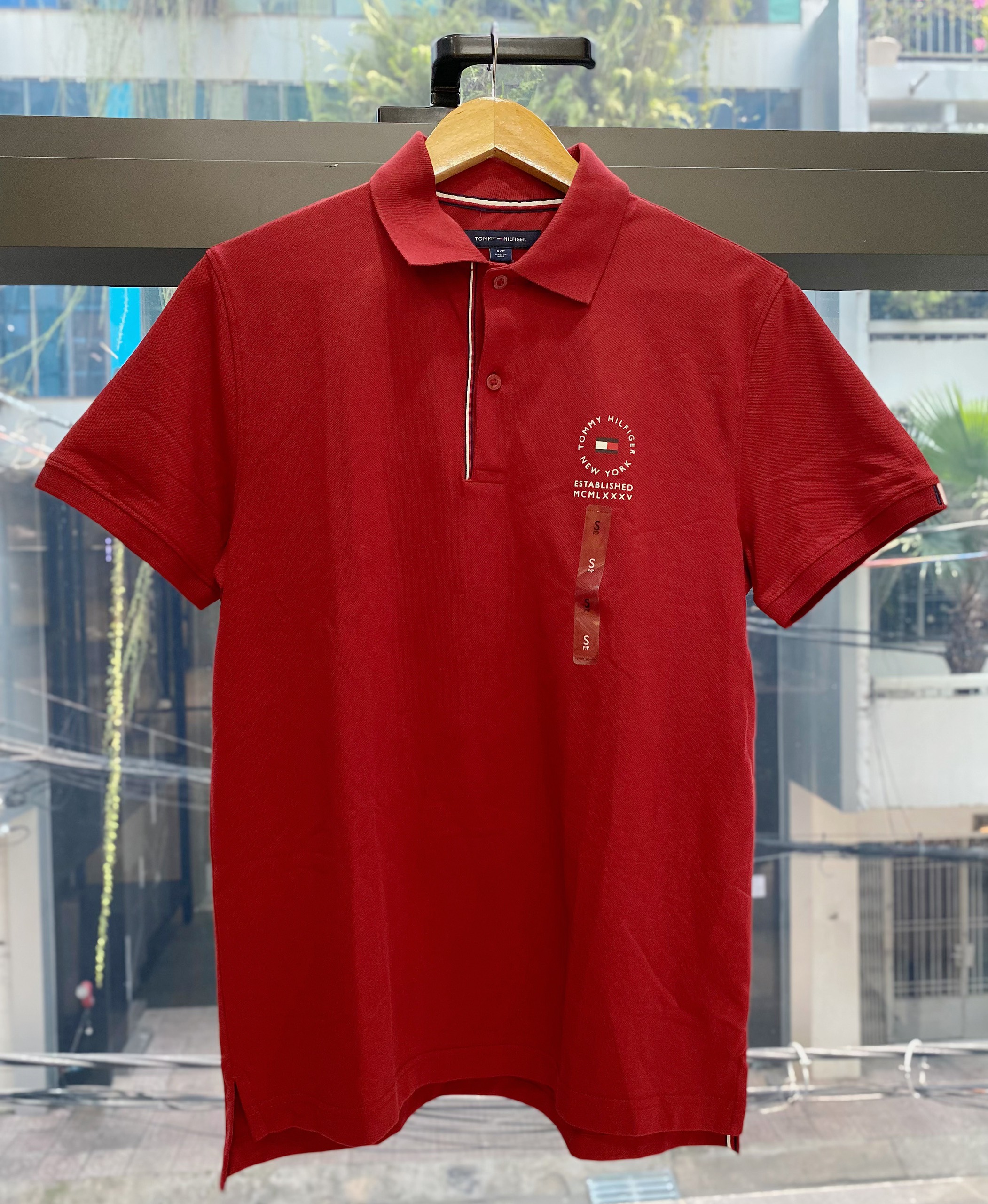 Áo Polo Tommy Hilfiger New York Established Red 78J9453 610
