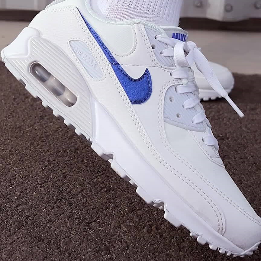 Air Max 90 White Blue DX0115 100